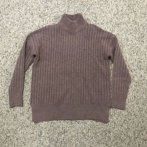Mock neck sweater